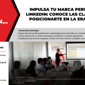 IMPULSA TU MARCA PERSONAL EN LINKEDIN: CONOCE LAS CLAVES PARA POSICIONARTE EN LA ERA DE LA IA