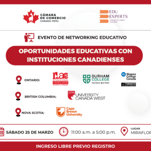 NETWORKING EDUCATIVO CON INSTITUCIONES CANADIENSES