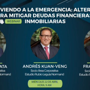 SOBREVIVIENDO A LA EMERGENCIA: ALTERNATIVAS PARA MITIGAR DEUDAS FINANCIERAS E INMOBILIARIAS